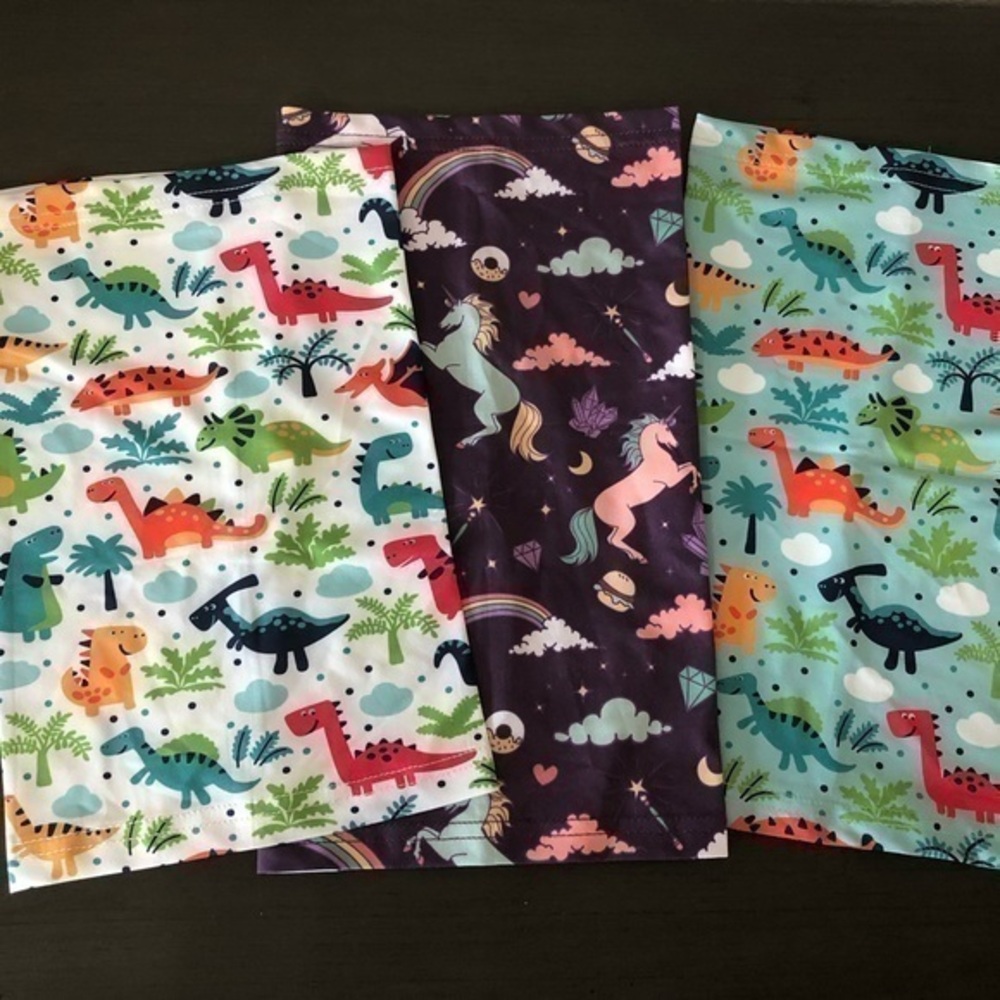 Meakeize Kids Tube Face Mask Neck Gaiter Bandanas Headbands UV Protection NWT